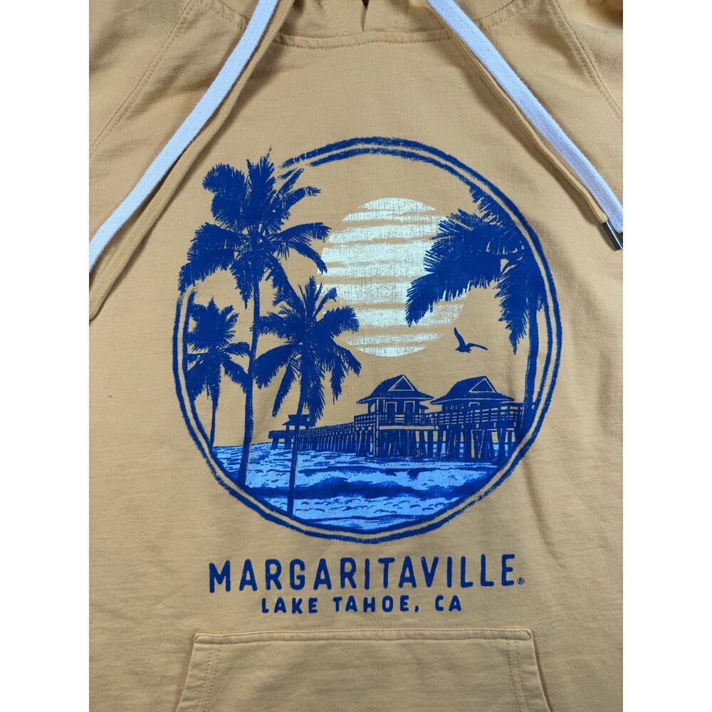 Margaritaville Lake Tahoe Yellow Hoodie Extra Large XL (3) - Picture 8 of 8